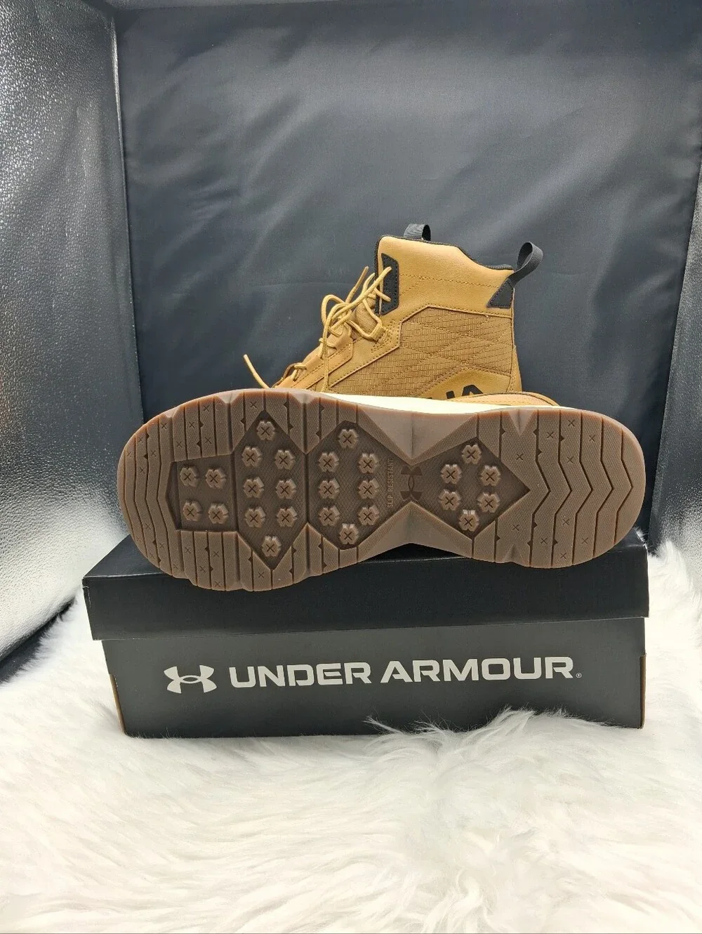Under Armour Stellar G2  Men’s Tan & Black High-Top Outdoor Boots